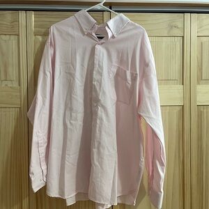 Elegant Light Pink Men's Dress Shirt